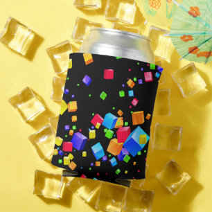Rafraîchisseur Pour Canette Cubes Colorés 2