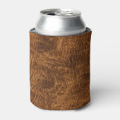 Rafraîchisseur Pour Canette Cuir Brown foncé riche (Can devant)