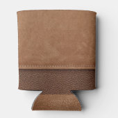 Rafraîchisseur Pour Canette Cuir pointu : gris, noir arrière - plan. (Dos)