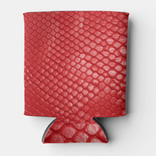 Rafraîchisseur Pour Canette Cuir rouge : vitrine produit