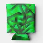 Rafraîchisseur Pour Canette Curling vert citron vert et noir, avec un peu d'om (Dos)