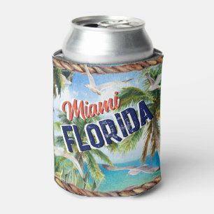 Rafraîchisseur Pour Canette Custom ANY Tropical Beach Vacation Cool Surf Shop