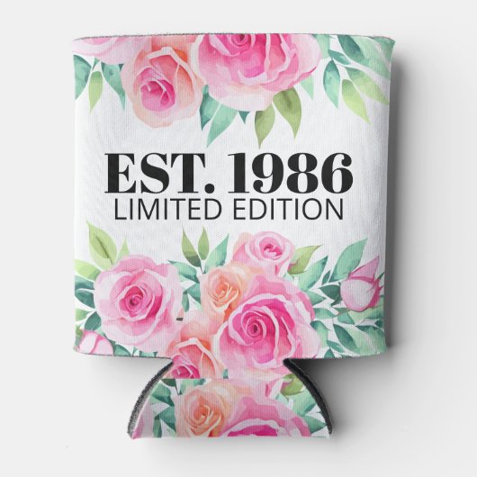 Rafraîchisseur Pour Canette Custom Birthday Cooler (Devant)