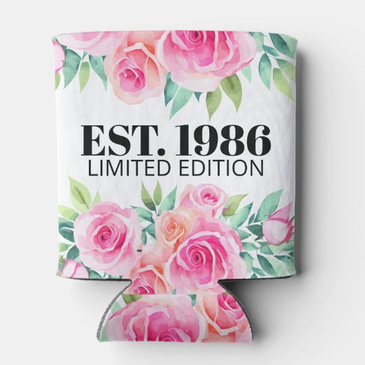 Rafraîchisseur Pour Canette Custom Birthday Cooler (Dos)