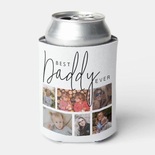 Rafraîchisseur Pour Canette Custom Daddy 12 Photo Collage (Can devant)