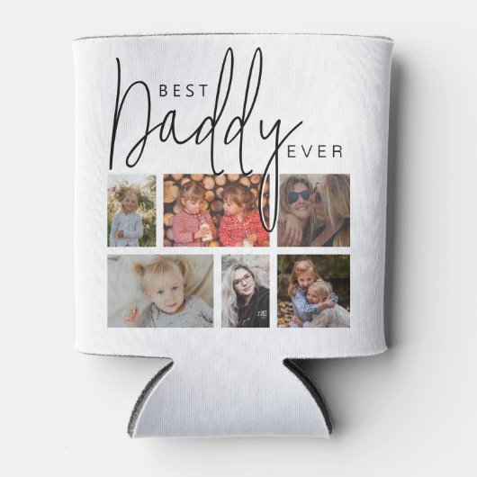 Rafraîchisseur Pour Canette Custom Daddy 12 Photo Collage (Devant)