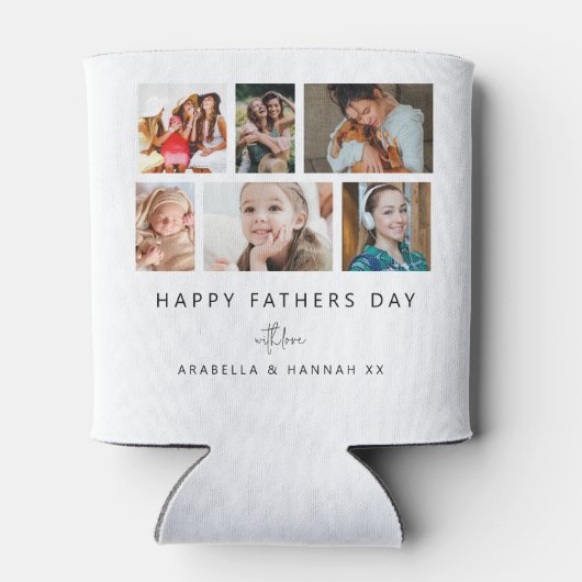 Rafraîchisseur Pour Canette Custom Daddy 12 Photo Collage (Dos)