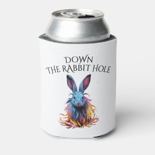 Rafraîchisseur Pour Canette Custom Down Rabbit Hole Blue Bunny (Can Dos)