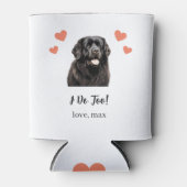 Rafraîchisseur Pour Canette Custom Newfoundland Pet Mariage peut refroidir (Devant)