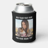 Rafraîchisseur Pour Canette Custom Photo and Text Or Name (Can Dos)