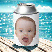 Rafraîchisseur Pour Canette Custom Photo, Custom Photo Face