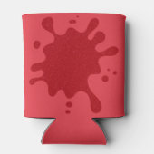 Rafraîchisseur Pour Canette Custom Red Splash Can Cooler (Dos)