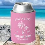 Rafraîchisseur Pour Canette Custom Vacation 20th 30th 40th 50th Birthday Squad<br><div class="desc">Vacances personnalisées 20e 30e 40e 50e Anniversaire L'Escouade peut refroidir</div>