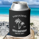 Rafraîchisseur Pour Canette Custom Vacation 20th 30th 40th 50th Birthday Squad<br><div class="desc">Vacances personnalisées 20e 30e 40e 50e Anniversaire L'Escouade peut refroidir</div>
