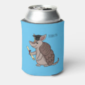 Rafraîchisseur Pour Canette Cute armadillo avec dessin animé de la casquette d (Can Dos)