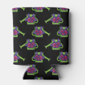 Rafraîchisseur Pour Canette Cute arrosage canne avec Bouquet de fleurs (Dos)