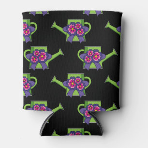 Rafraîchisseur Pour Canette Cute arrosage canne avec Bouquet de fleurs