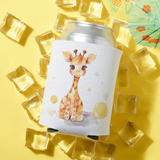 Rafraîchisseur Pour Canette Cute Baby Giraffe Can Cooler (Été in situ)
