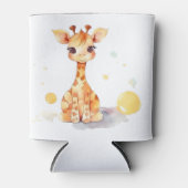 Rafraîchisseur Pour Canette Cute Baby Giraffe Can Cooler (Devant)