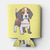 Rafraîchisseur Pour Canette Cute Beagle (Dos)