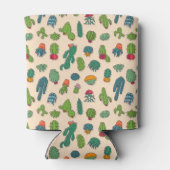 Rafraîchisseur Pour Canette Cute Cactus Motif (Dos)