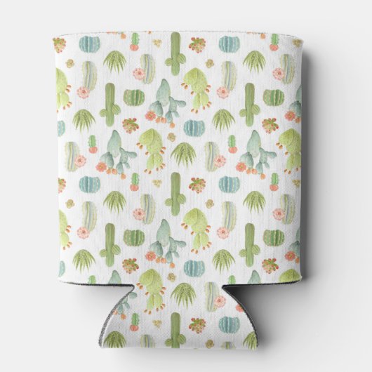 Rafraîchisseur Pour Canette Cute Cactus Motif (Dos)