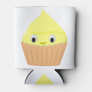 Rafraîchisseur Pour Canette Cute Cartoon Citron Cupcake