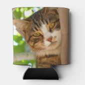 Rafraîchisseur Pour Canette Cute Cat Climbing a Tree (Dos)