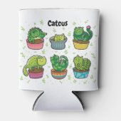 Rafraîchisseur Pour Canette Cute Catcus (Devant)