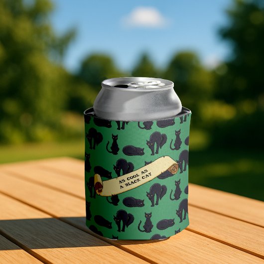 Rafraîchisseur Pour Canette Cute Chats Noirs Comme Cool Comme Une Oeuvre De Ch