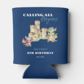 Rafraîchisseur Pour Canette Cute Dragons Castle Fairytale Marine Anniversaire  (Dos)