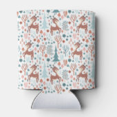 Rafraîchisseur Pour Canette Cute & Festive Motif de cerfs Whimsical (Dos)