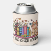 Rafraîchisseur Pour Canette Cute Floral Livres et Chat (Can Dos)