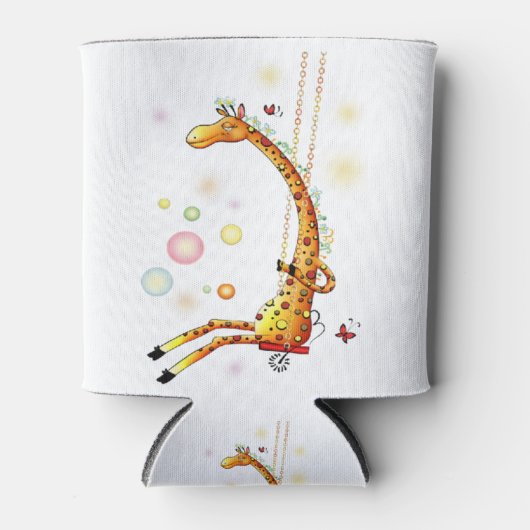 Rafraîchisseur Pour Canette Cute Giraffe (Devant)