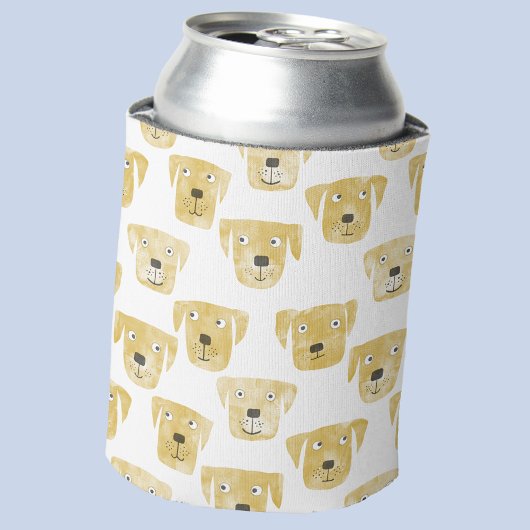 Rafraîchisseur Pour Canette Cute Golden Labrador Retriever Chien Motif