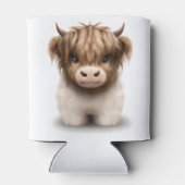 Rafraîchisseur Pour Canette Cute Highlands Scottish Cow (Dos)