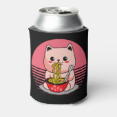 Rafraîchisseur Pour Canette Cute Kawaii chat ramen (Can Dos)