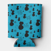 Rafraîchisseur Pour Canette Cute kitty pattern (Devant)