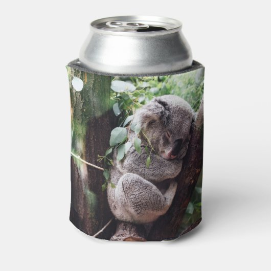 Rafraîchisseur Pour Canette Cute Koala Ours se relaxant dans un arbre (Can Dos)