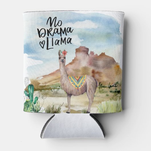 Rafraîchisseur Pour Canette Cute Llama (Devant)