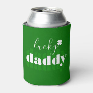 Rafraîchisseur Pour Canette Cute Lucky Daddy Green St Patrick's Day Glass