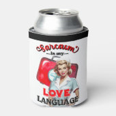 Rafraîchisseur Pour Canette Cute Nurse Pinup_ Love (Can devant)