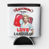 Rafraîchisseur Pour Canette Cute Nurse Pinup_ Love (Devant)