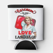 Rafraîchisseur Pour Canette Cute Nurse Pinup_ Love (Dos)