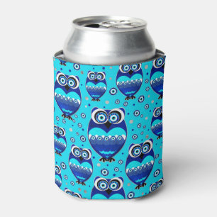 Rafraîchisseur Pour Canette Cute Owl Evil Motif