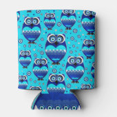 Rafraîchisseur Pour Canette Cute Owl Evil Motif (Dos)