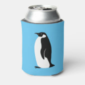 Rafraîchisseur Pour Canette Cute Penguin Aqua Noir Blanc (Can Dos)