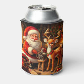 Rafraîchisseur Pour Canette Cute Père Noël et Reindeer (Can Dos)