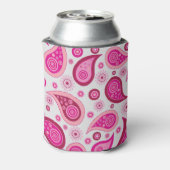 Rafraîchisseur Pour Canette Cute Pink Paisley Personalised (Can Dos)