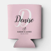 Rafraîchisseur Pour Canette Cute Rose Bridesmaid Cadeau Pouvant refroidir (Dos)